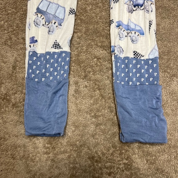 Posh Peanut Franklin One-Piece Convertible Footie 2T EUC Cars and Trucks print - Picture 12 of 14